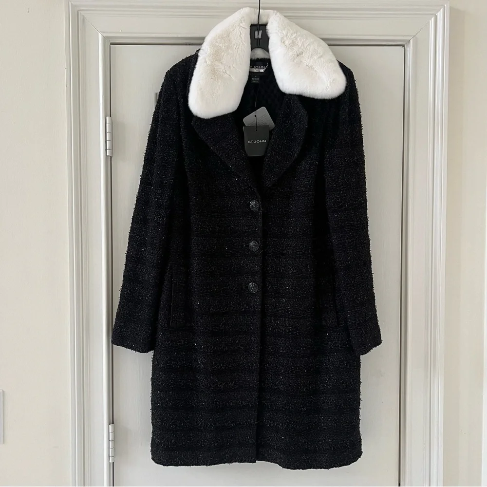 St. John Soft Jacket, Size 12 - Picture 3 of 11